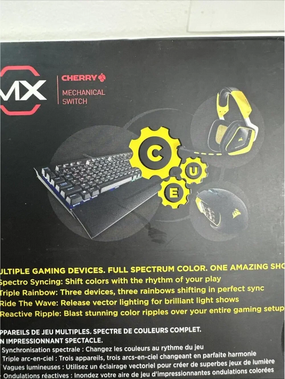 Corsair K70 LUX RGB Mechanical Gaming Keyboard Wired Illuminated‎ Black Aluminum